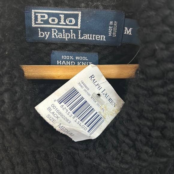 Polo Ralph Lauren Wool Hand Knit Sweater Snowflake Nordic -‎ Size Medium - Picture 3 of 8